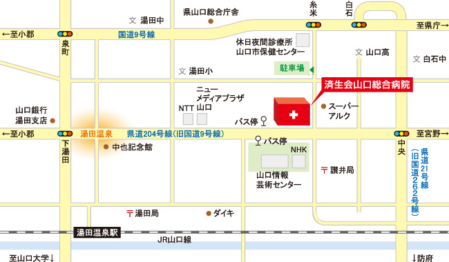 交通アクセスマップ